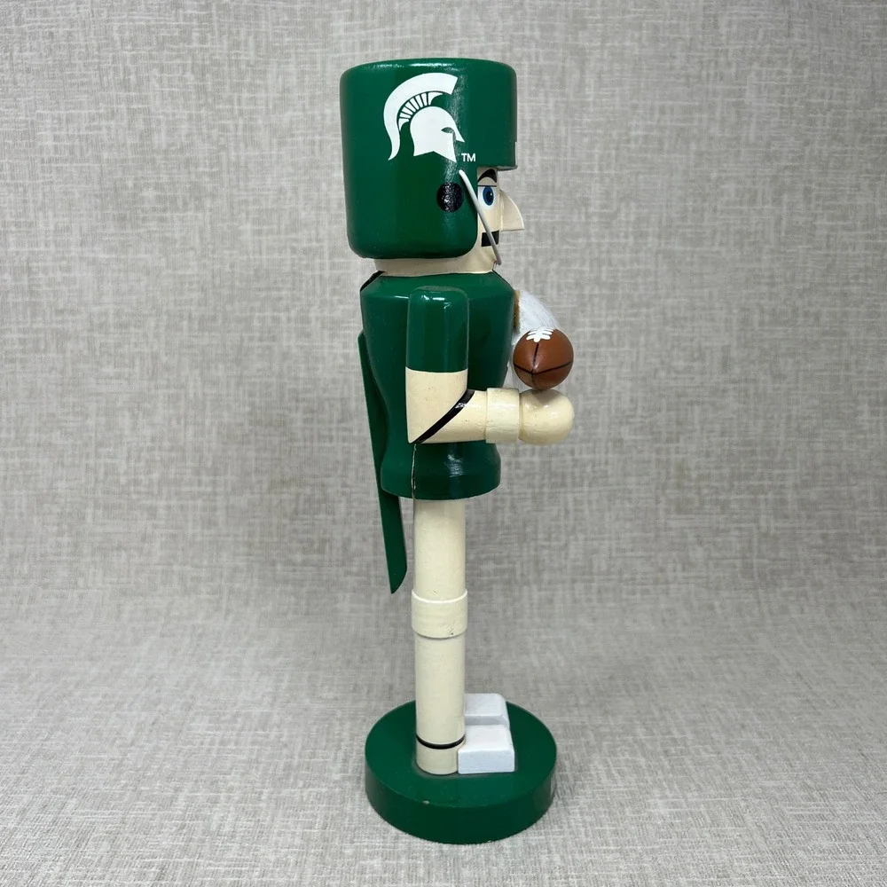 Michigan State Spartans Nutcracker Football Player 12